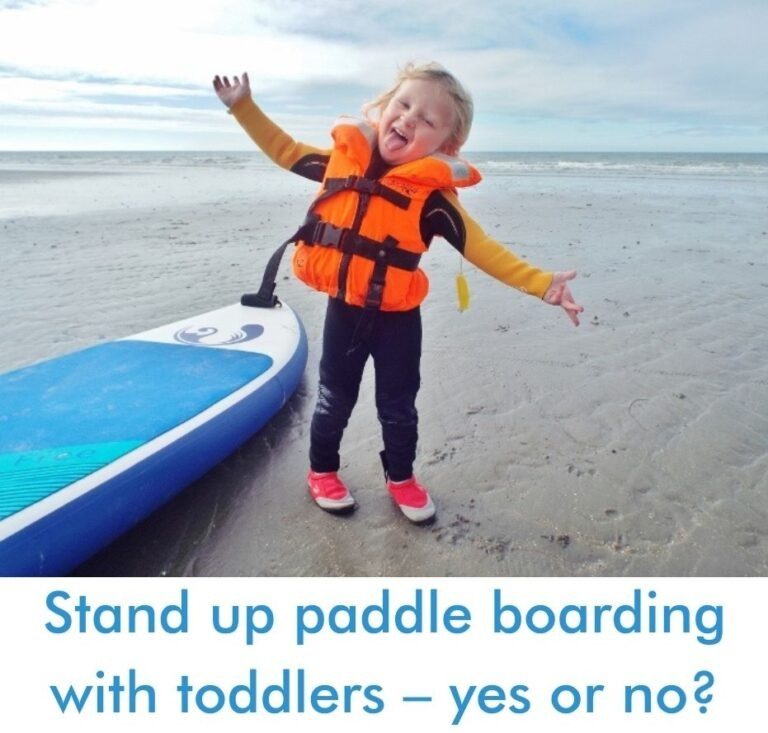 Read more about the article Stand up paddle boarding with toddlers – yes or no?