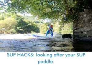 Read more about the article SUP HACKS: looking after your SUP paddle.