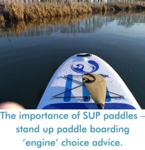 Read more about the article The importance of SUP paddles – stand up paddle boarding ‘engine’ choice advice.