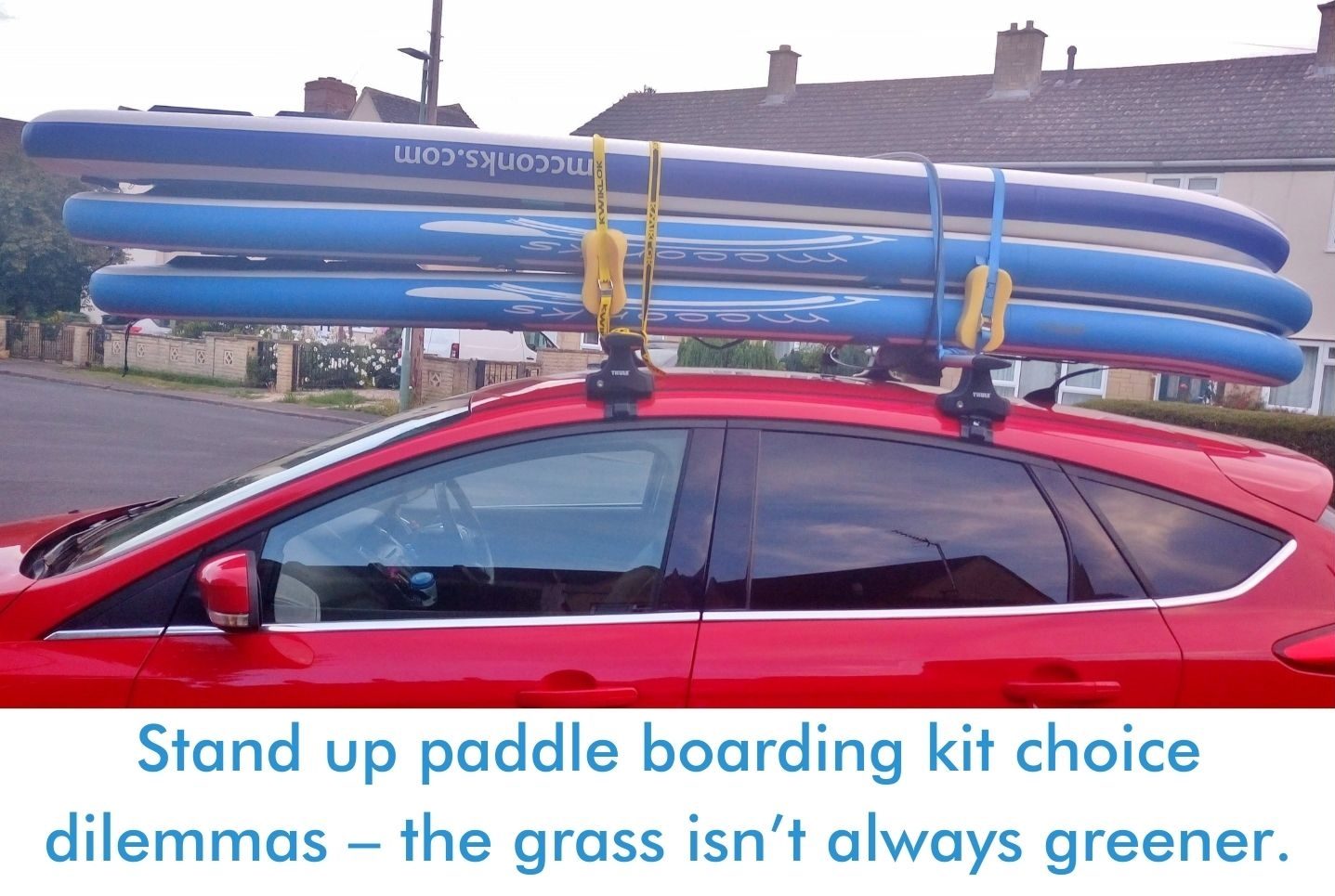 Read more about the article Stand up paddle boarding kit choice dilemmas – the grass isn’t always greener.