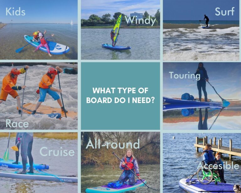 Read more about the article How to choose the right size inflatable SUP board