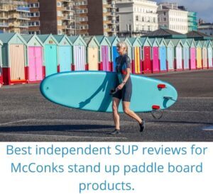 Read more about the article Best independent SUP reviews for McConks stand up paddle board products.