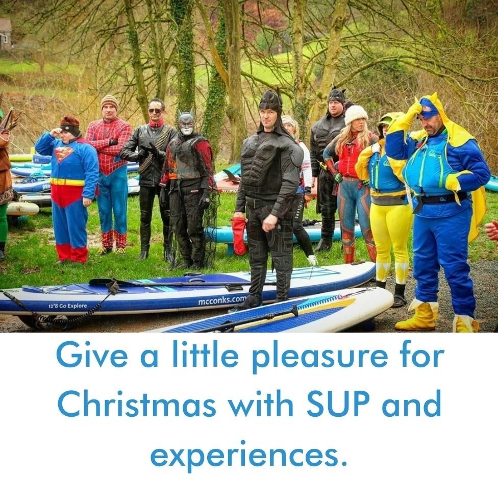 Read more about the article Give a little pleasure for Christmas with SUP and experiences.