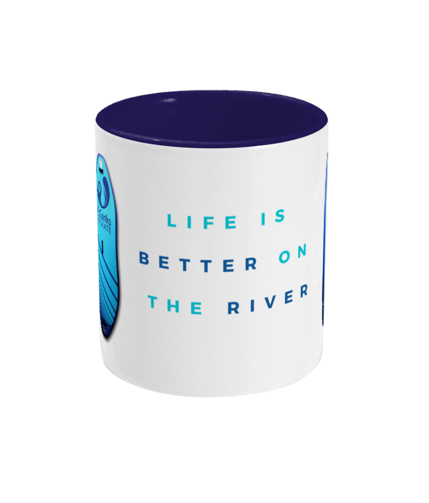 Life is better on the river | Ceramic mug