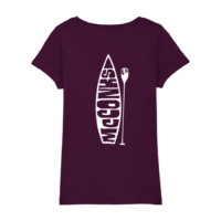 Ladies fitted | Organic, ethical, fairwear | McConks SUPteam board t-shirt