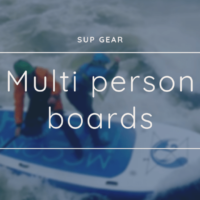 Multi person stand up paddle boards
