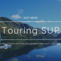 Touring / exploring stand up paddle boards