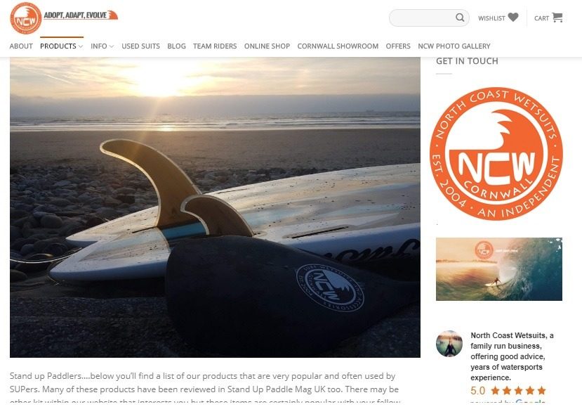 You are currently viewing NCW, North Coast Wetsuits, who are they?