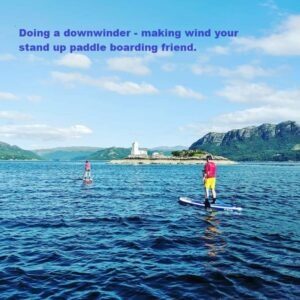 Read more about the article SUP hacks, tips and tricks: Doing a downwinder – making wind your stand up paddle boarding friend.