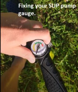 Read more about the article SUP hacks. Fixing your SUP pump pressure gauge