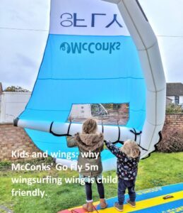 Read more about the article McConks windSUP/windsurf/wing surf/wing foil guide #3 – kiddy wings and why it’s so easy for children.