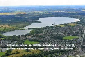Read more about the article McConks’ stand up paddle boarding bitesize travel guides: Chasewater, Staffordshire, West Midlands.
