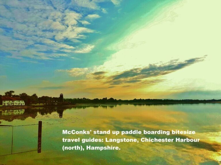 Read more about the article McConks’ stand up paddle boarding bitesize travel guides: Langstone, Chichester Harbour (north), Hampshire.