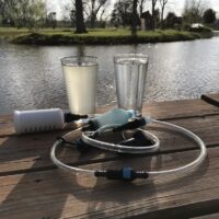 Water filter - Xstream Straw and hand pump