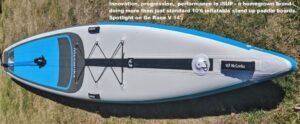 Read more about the article Innovation, progression,  performance in iSUP – a homegrown brand doing more than just standard 10’6 inflatable stand up paddle boards. Spotlight on Go Race V 14′.