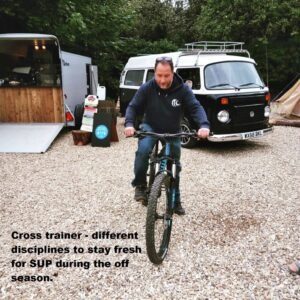 Read more about the article Cross trainer – different disciplines to stay fresh for SUP during the off season.