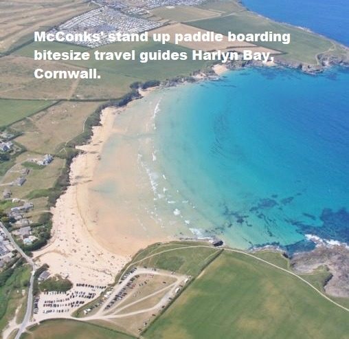 You are currently viewing McConks’ stand up paddle boarding bitesize travel guides: Harlyn Bay, Cornwall.