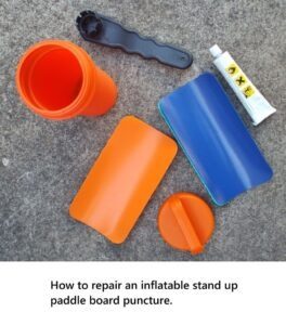 Read more about the article How to repair an inflatable stand up paddle board puncture.