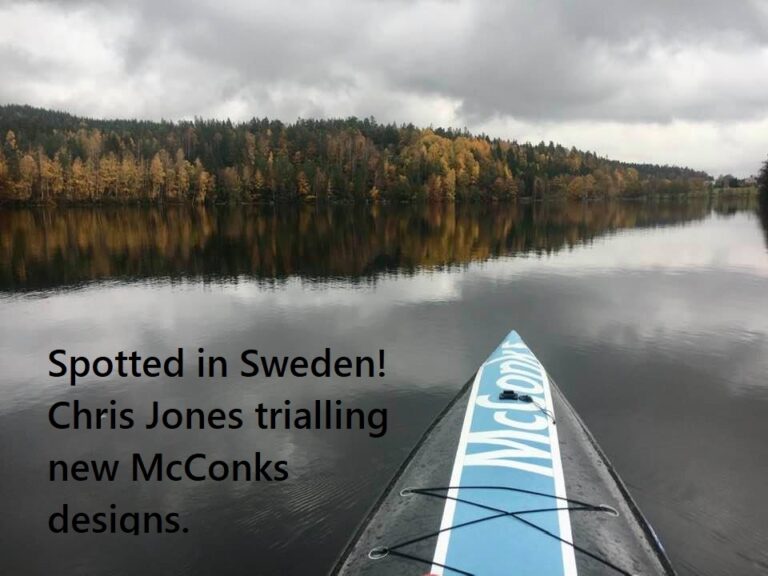 Read more about the article Spotted in Sweden! Chris Jones trialling new McConks designs.