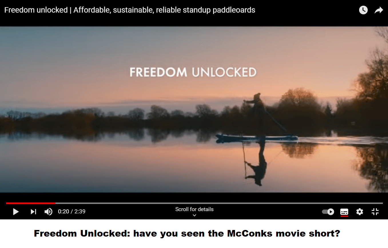 Read more about the article Freedom Unlocked: have you seen the McConks movie short?