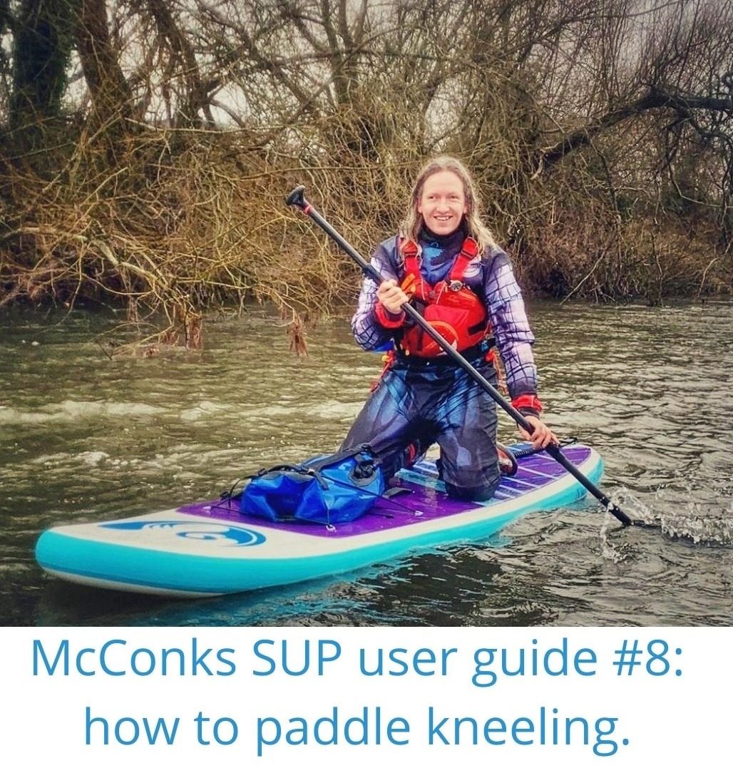 You are currently viewing McConks SUP user guide #8: how to paddle kneeling.