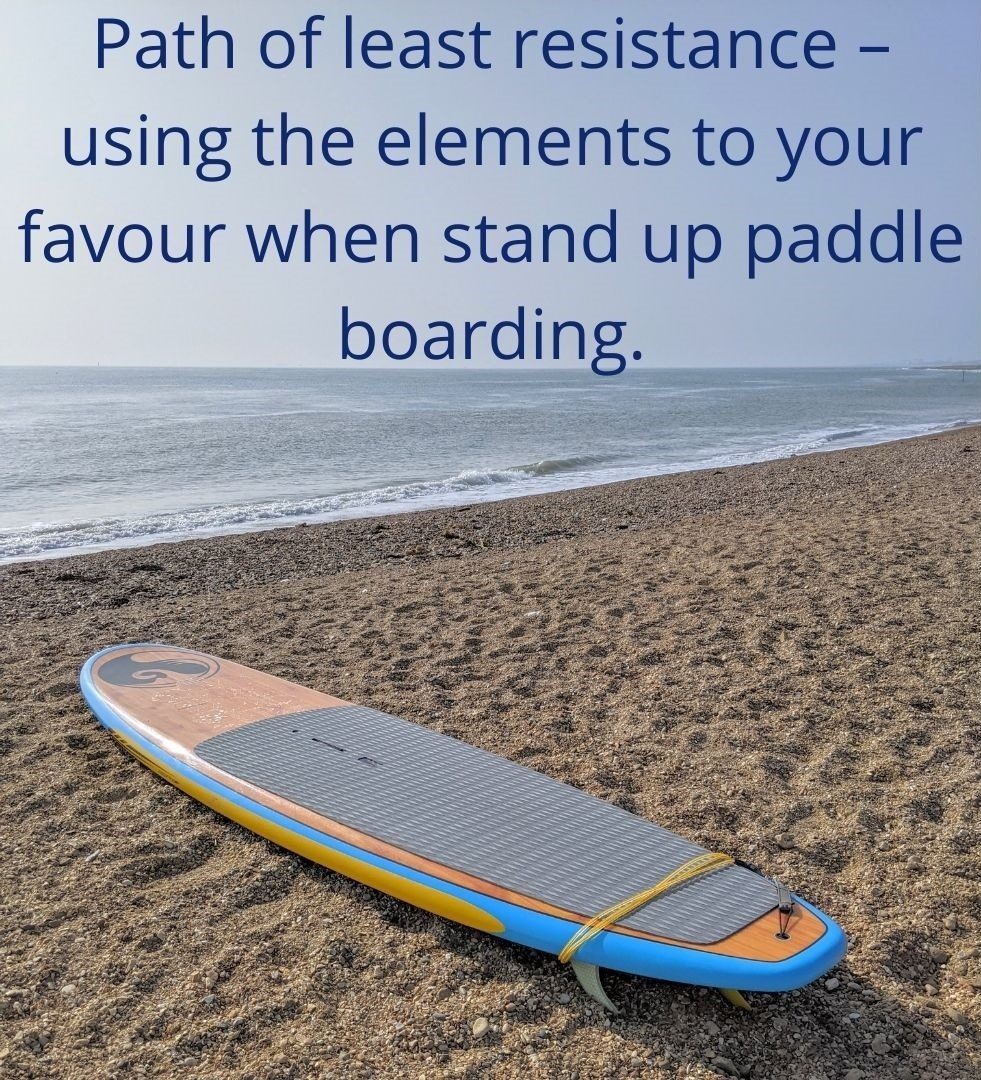 You are currently viewing Path of least resistance – using the elements to your favour when stand up paddle boarding.