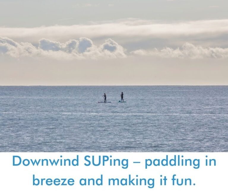 Read more about the article Downwind SUPing – paddling in breeze and making it fun.