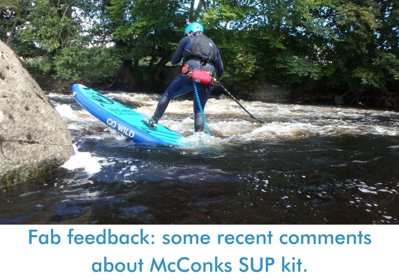 Read more about the article Fab feedback: some recent comments about McConks SUP kit.
