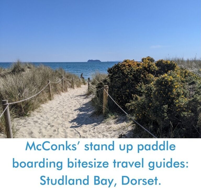 Read more about the article McConks’ stand up paddle boarding bitesize travel guides: Studland Bay, Dorset.