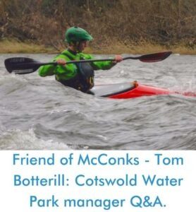 Read more about the article Friend of McConks – Tom Botterill: Lake 86 Cotswold Water Park Hire manager Q&A.
