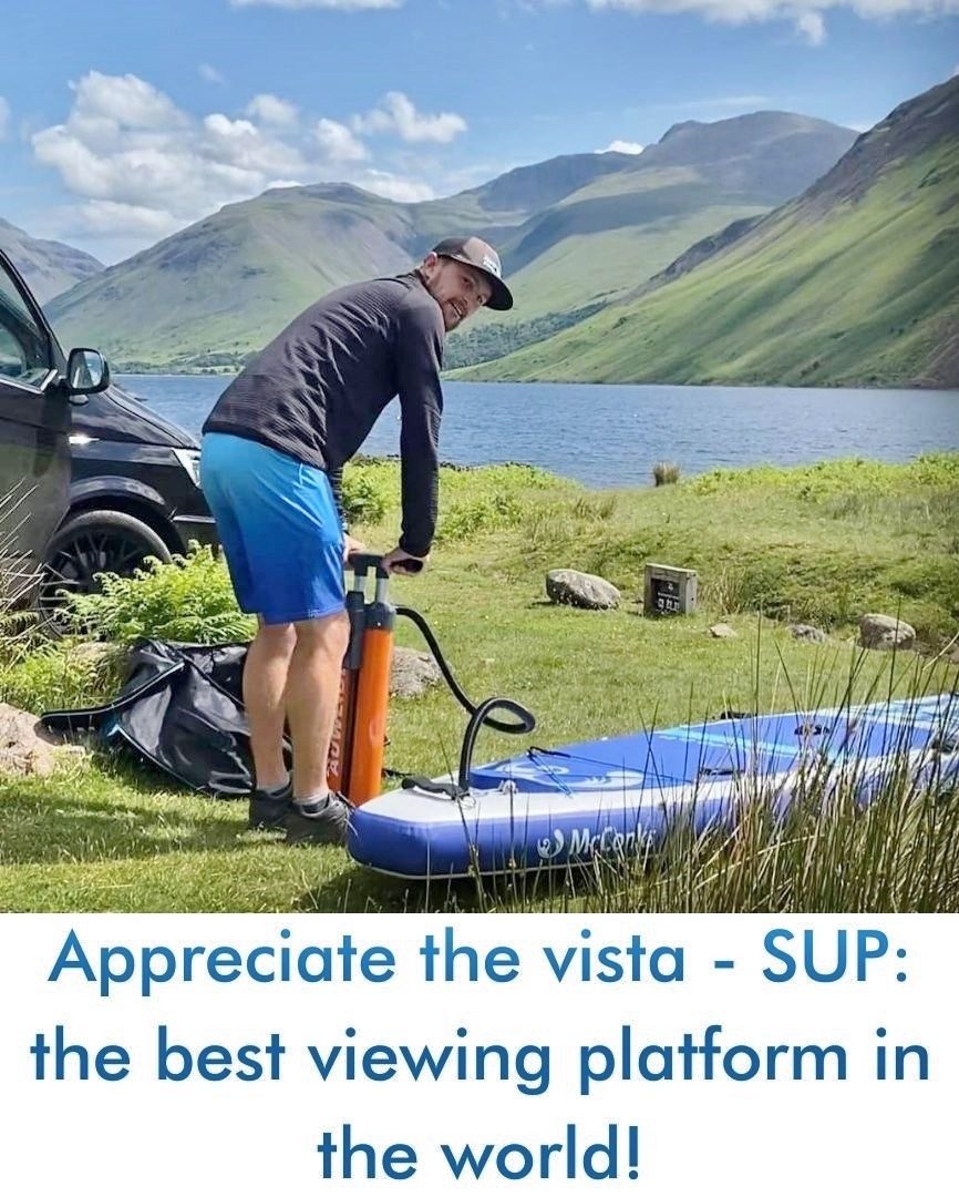 Read more about the article Appreciate the vista – SUP: the best viewing platform in the world!