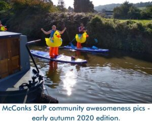 Read more about the article McConks SUP community awesomeness pics – early autumn 2020 edition.