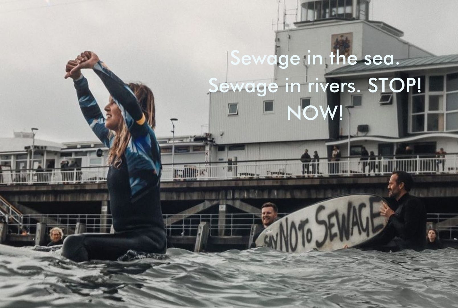 You are currently viewing Sewage in the sea. Sewage in rivers. STOP! NOW!