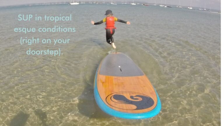 Read more about the article SUP in tropical esque conditions (right on your doorstep).