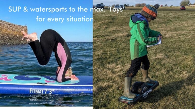 Read more about the article SUP & watersports to the max. ‘Toys’ for every situation.