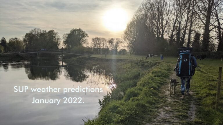 Read more about the article SUP weather predictions January 2022.