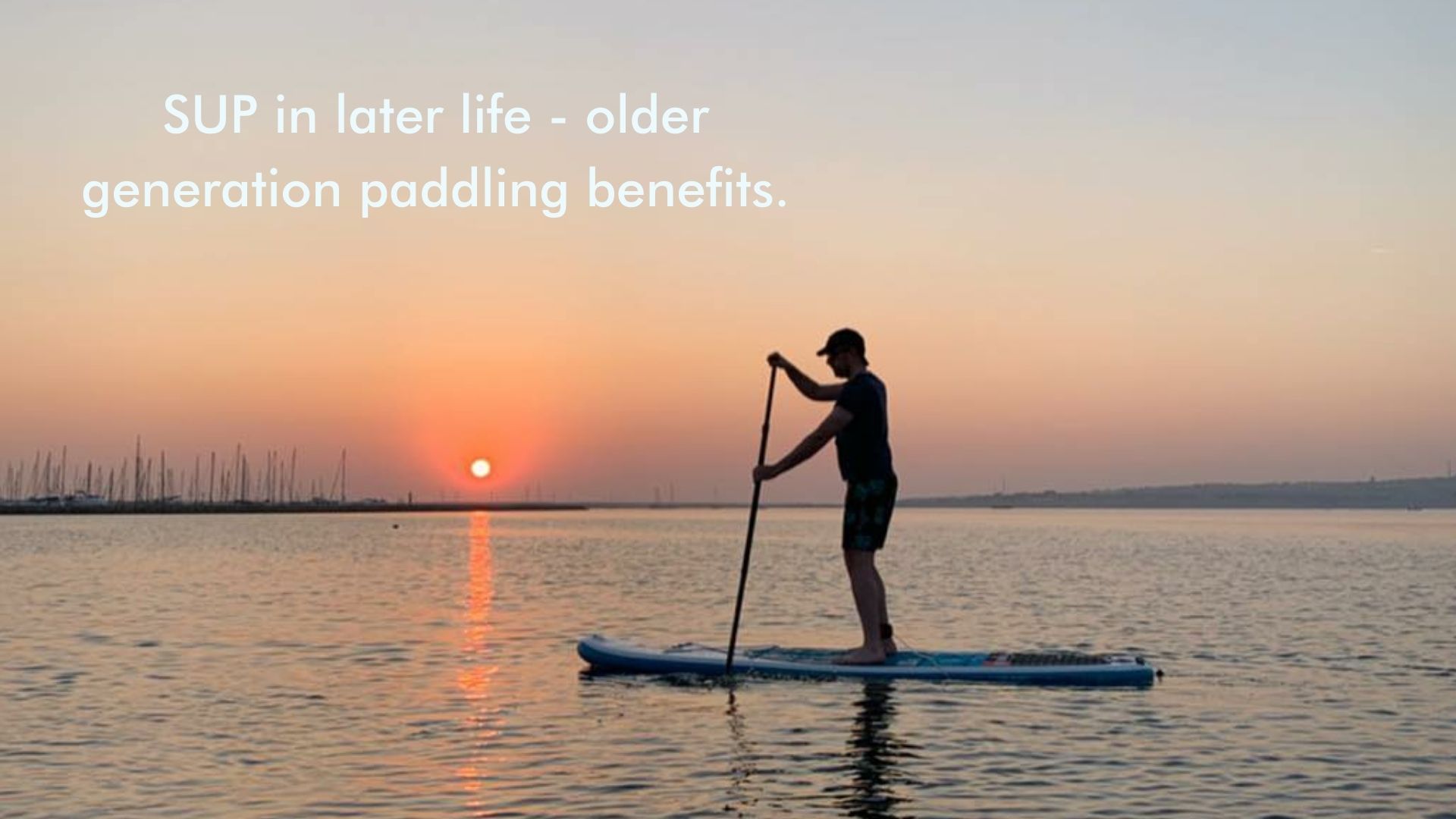 Read more about the article SUP in later life – older generation paddling benefits.
