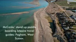 McConks’ stand up paddle boarding bitesize travel guides Pagham, West Sussex. #1