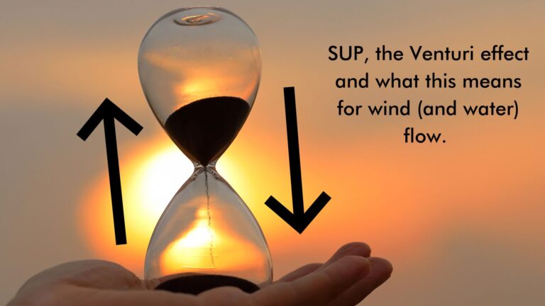 Read more about the article SUP, the Venturi effect and what this means for wind (and water) flow.