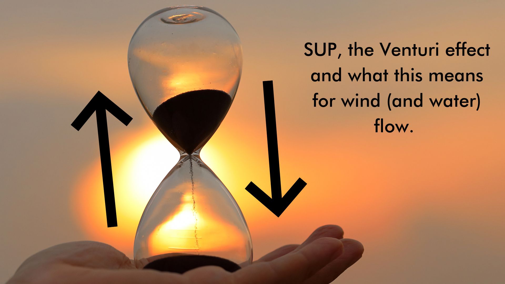 You are currently viewing SUP, the Venturi effect and what this means for wind (and water) flow.