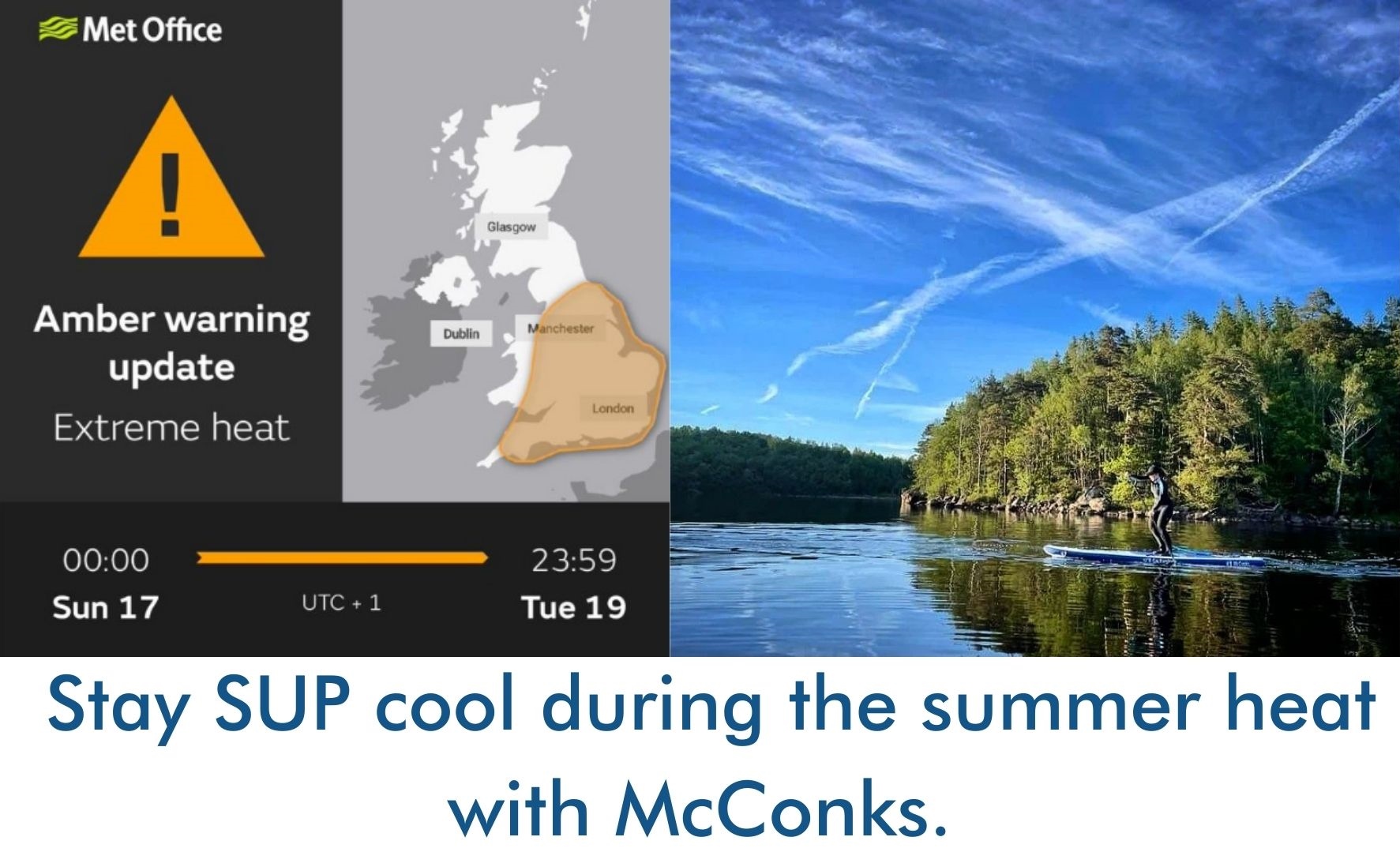 Read more about the article Stay SUP cool during the summer heat with McConks.