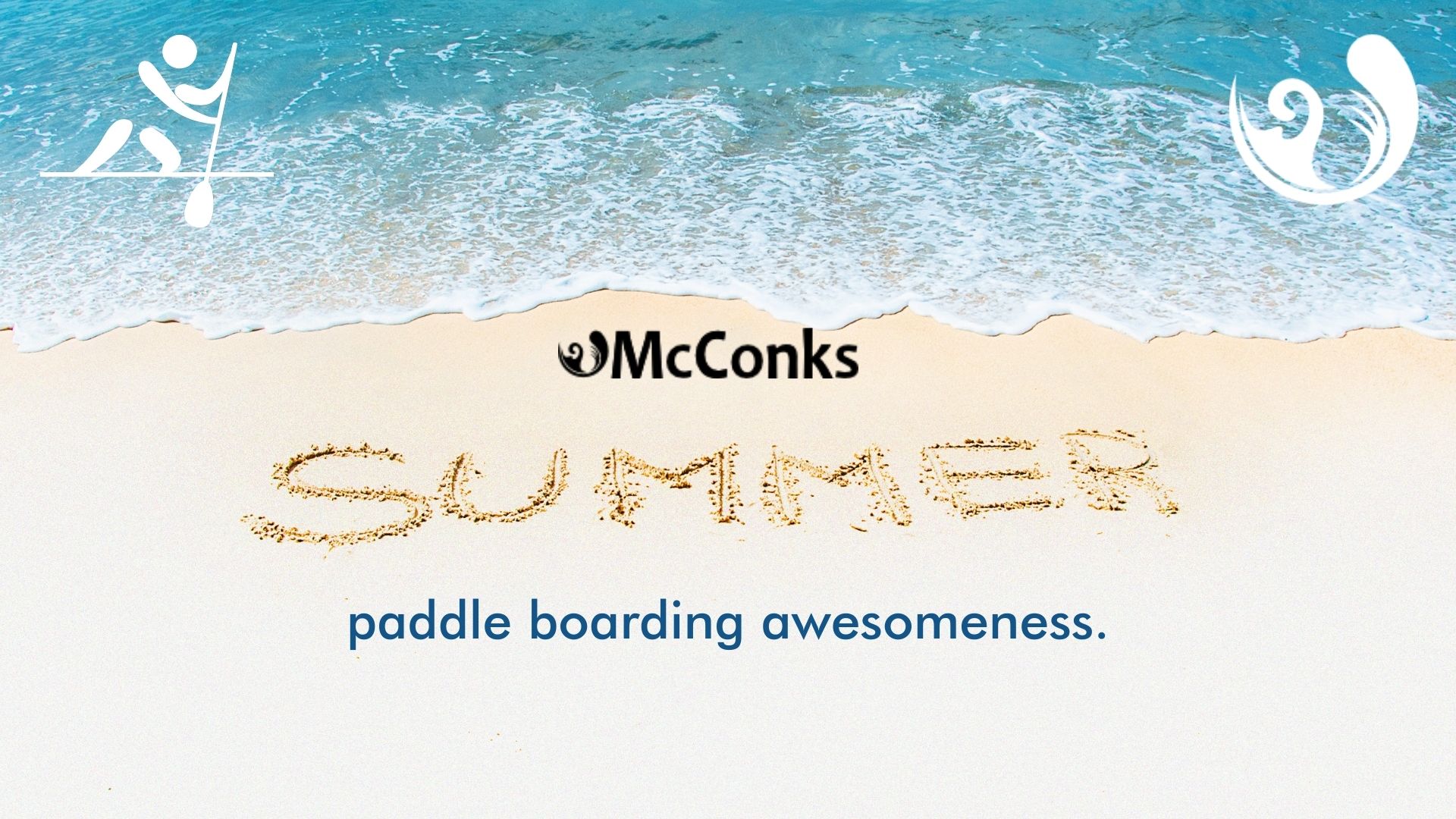 Read more about the article McConks summer paddle boarding awesomeness (video).
