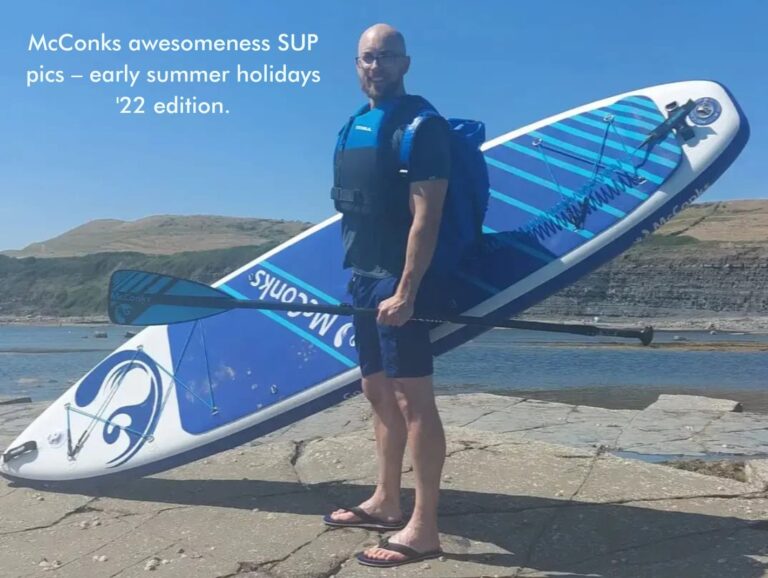 Read more about the article McConks awesomeness SUP pics – early summer holidays ’22 edition.