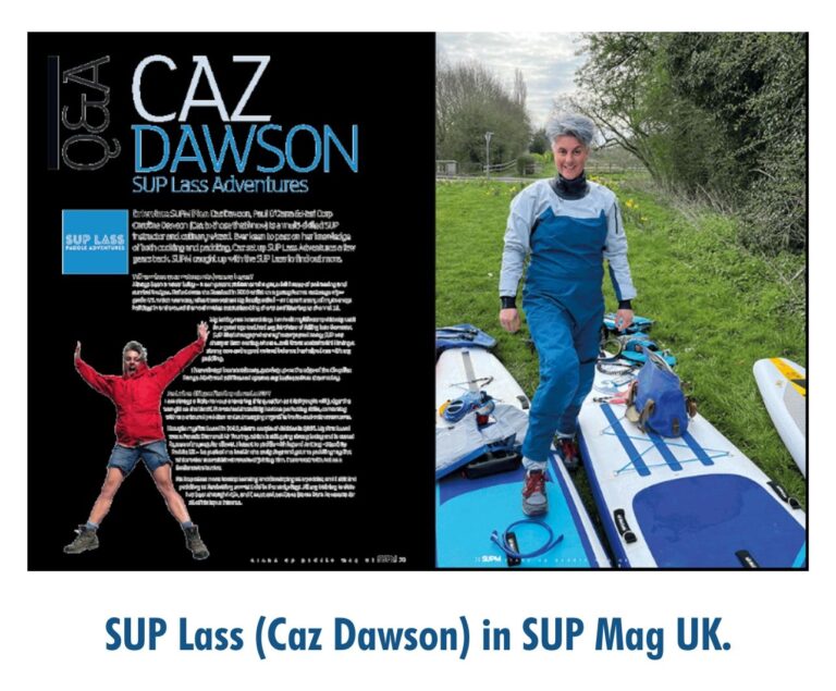Read more about the article SUP Lass (Caz Dawson) in SUP Mag UK.