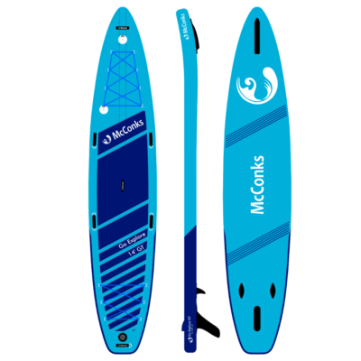 McConks Go Explore 14i Grande Tourer (GT) inflatable touring paddle board | The ultimate adventure SUP board