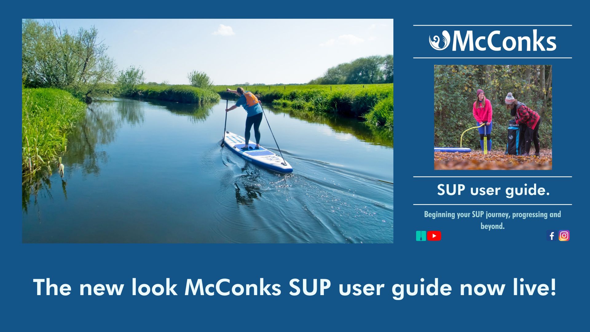 You are currently viewing The new look McConks SUP user guide now live!