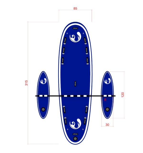 Adaptive paddleboards
