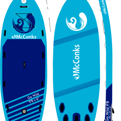 2024 McConks Go Wild 9'8i x5 | beginner whitewater SUP board | Preorder for Summer 2024