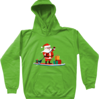 Kids Christmas SUPing Santa | Cool  Unisex Christmas tees