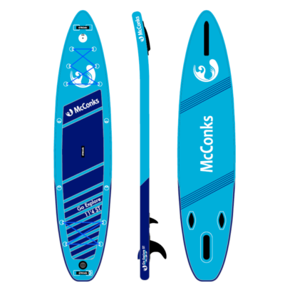 McConks Go Explore 11'4 Sports Tourer (ST) iSUP paddle board | Ultimate adventure SUP board